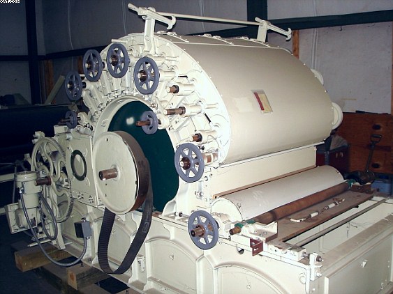 Reconditioned Lab Line for nonwovens, consisting of: